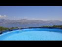 Casa vacanza Mary: relaxing with pool: H(4) Postira - Isola di Brac  - Croazia - H(4): piscina all’aperto