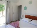 Casa vacanza Mary: relaxing with pool: H(4) Postira - Isola di Brac  - Croazia - H(4): la camera da letto