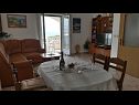 Appartamenti Juri - sea view: A1(4+1) Postira - Isola di Brac  - Appartamento - A1(4+1): il soggiorno