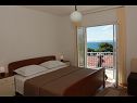 Appartamenti Vinko - 50 M from the beach : A1(4+2) Postira - Isola di Brac  - Appartamento - A1(4+2): la camera da letto
