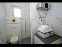 Appartamenti Mika - 150m from the sea A1(6), A2(4) Postira - Isola di Brac  - Appartamento - A2(4): il bagno con la toilette