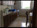 Appartamenti Sova - 20 m from beach : A1(7), A2(4) Postira - Isola di Brac  - Appartamento - A2(4): la cucina con la sala da pranzo
