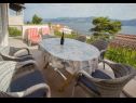 Appartamenti Damir - 80 m from beach: A1(4), A2(2+2) Postira - Isola di Brac  - Appartamento - A1(4): il balcone