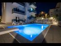 Appartamenti Ivan - with heated pool and seaview: A1(4), B1(4) Postira - Isola di Brac  - la piscina