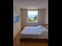 Appartamenti Jela - 50 m from pebble beach: A1-Ana (4), A2-Marija (4) Postira - Isola di Brac  - Appartamento - A1-Ana (4): la camera da letto