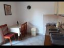 Appartamenti Vig - 60 m from beach: A1(5), A2(4) Povlja - Isola di Brac  - Appartamento - A1(5): la cucina con la sala da pranzo