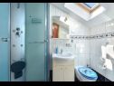 Casa vacanza Niksi - with pool: H(8+4) Skrip - Isola di Brac  - Croazia - H(8+4): il bagno con la toilette