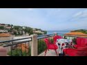 Appartamenti Marin - amazing sea view: A1(4+1), A2(4+1), A3(4+1) Splitska - Isola di Brac  - Appartamento - A2(4+1): la terrazza