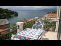 Appartamenti Marin - amazing sea view: A1(4+1), A2(4+1), A3(4+1) Splitska - Isola di Brac  - Appartamento - A1(4+1): la terrazza