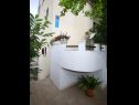 Appartamenti Neda - perfect location & free parking: A1(6), A2(4+1), A3(4+1) Splitska - Isola di Brac  - la terrazza