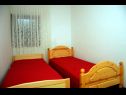Appartamenti DeMar - 70m from sea: A1-crveni(4), A2-zeleni(3), A3-plavi(3) Splitska - Isola di Brac  - Appartamento - A1-crveni(4): la camera da letto