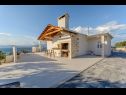 Casa vacanza Margita - luxury with private pool: H(6) Splitska - Isola di Brac  - Croazia - komin