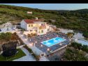 Casa vacanza Margita - luxury with private pool: H(6) Splitska - Isola di Brac  - Croazia - la casa