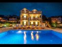 Casa vacanza Villa Gold - private pool & grill: H(12+4) Splitska - Isola di Brac  - Croazia - la casa