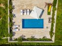 Casa vacanza Villa Gold - private pool & grill: H(12+4) Splitska - Isola di Brac  - Croazia - la piscina