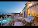 Casa vacanza Jure - with pool: H(8+4) Sumartin - Isola di Brac  - Croazia - H(8+4): la terrazza