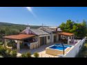 Casa vacanza Kristiana - open swimming pool: H(7) Supetar - Isola di Brac  - Croazia - la casa