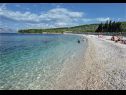 Casa vacanza Kristiana - open swimming pool: H(7) Supetar - Isola di Brac  - Croazia - la spiaggia