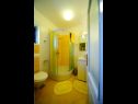Casa vacanza Mari - with pool: H(8+1) Supetar - Isola di Brac  - Croazia - H(8+1): il bagno con la toilette