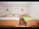 Appartamenti Žana - close to beach: A1(5+1) Veliki, A2(3) Mali Arbanija - Isola di Ciovo  - Appartamento - A2(3) Mali: la camera da letto