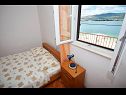 Appartamenti Andja - 5 m from the beach : A1(5+1) Arbanija - Isola di Ciovo  - Appartamento - A1(5+1): la camera da letto