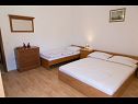 Appartamenti Ivica - 150 m from sea: A1(7), A2(4) Mastrinka - Isola di Ciovo  - Appartamento - A1(7): la camera da letto