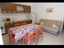 Appartamenti Ivica - 150 m from sea: A1(7), A2(4) Mastrinka - Isola di Ciovo  - Appartamento - A1(7): la cucina con la sala da pranzo