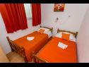 Appartamenti Marija - 60 m from beach: A2(4) Mastrinka - Isola di Ciovo  - Appartamento - A2(4): la camera da letto