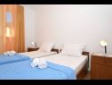 Appartamenti Sima - 100m from beach: A1(4+1), A2(2+2), A3(4+2), A4 (2+2) Mastrinka - Isola di Ciovo  - Appartamento - A2(2+2): la camera da letto