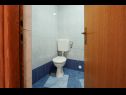 Appartamenti Antonia - 270m to sea: A4 Green(2+2), SA2 Silver(2), A1Blue(2), SA3 Gold(2) Mastrinka - Isola di Ciovo  - Appartamento - A1Blue(2): il bagno con la toilette