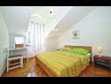 Appartamenti Hazi 1 - 150m from sea: A1 Trogir(4+2), A2 Mastrinka(4+2) Mastrinka - Isola di Ciovo  - Appartamento - A2 Mastrinka(4+2): la camera da letto
