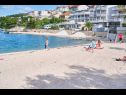 Appartamenti Draga - 15 m from sea: A3(2+1) Mastrinka - Isola di Ciovo  - la spiaggia
