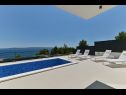 Casa vacanza Maca - pool an view: H(8) Okrug Gornji - Isola di Ciovo  - Croazia - la piscina