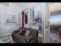 Appartamenti Duga - beachfront & seaview : A1(4+1), A2(4+1) Okrug Gornji - Isola di Ciovo  - Appartamento - A1(4+1): il soggiorno