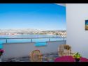 Appartamenti Duga - beachfront & seaview : A1(4+1), A2(4+1) Okrug Gornji - Isola di Ciovo  - Appartamento - A2(4+1): la terrazza coprita