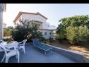 Appartamenti Ivica - garden terrace A1(2), A2(2+2) Slatine - Isola di Ciovo  - Appartamento - A1(2): la terrazza