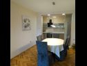 Appartamenti Mila A1(4) Crikvenica - Riviera Crikvenica  - Appartamento - A1(4): la cucina con la sala da pranzo