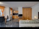 Appartamenti Miro SA1(2), SA3(2), A2 Maisonette(2+2), A4(6+2), A5(6+2)  Crikvenica - Riviera Crikvenica  - Studio appartamento - SA1(2): la camera da letto