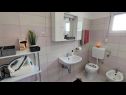 Appartamenti Mari A1(2) - mali, A2(4) - veliki Crikvenica - Riviera Crikvenica  - Appartamento - A2(4) - veliki: il bagno con la toilette