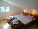 Appartamenti Tomislav A1 crni(4+1), A2 crveni(4+1), A3(5+1), A4(2+2) Selce - Riviera Crikvenica  - Appartamento - A3(5+1): la camera da letto
