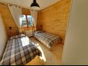 Casa vacanza Laura - wooden house: H(4+2) Dreznica - Croazia continentale - Croazia - H(4+2): la camera da letto