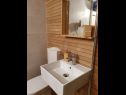 Casa vacanza Laura - wooden house: H(4+2) Dreznica - Croazia continentale - Croazia - H(4+2): il bagno con la toilette