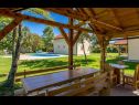  Blue house - outdoor pool: H(8+2) Plaski - Croazia continentale - Croazia - la terrazza