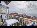Appartamenti Anja - beautiful panoramic view: A1(2) Dubrovnik - Riviera Dubrovnik  - Appartamento - A1(2): il balcone