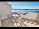 Appartamenti Sea front - free parking A1(2+2), A2(2+2), A3(4+1), A4(2), A5(2) Klek - Riviera Dubrovnik  - Appartamento - A3(4+1): la terrazza