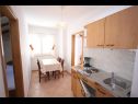 Appartamenti Nikola - free parking A11(4+1), A12(4) Mlini - Riviera Dubrovnik  - Appartamento - A11(4+1): la cucina con la sala da pranzo