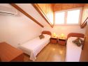 Appartamenti Nikola - free parking A11(4+1), A12(4) Mlini - Riviera Dubrovnik  - Appartamento - A12(4): la camera da letto