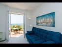 Appartamenti e camere Villa Bouganvillea - sea view & garden: A1 Deluxe (2+1), A2 Superior (2+1), A3 Comfort (2+1), A4 Premium (2+1), R1 Deluxe (2), R2 Comfort (2) Mlini - Riviera Dubrovnik  - Appartamento - A1 Deluxe (2+1): il soggiorno