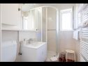 Appartamenti e camere Villa Bouganvillea - sea view & garden: A1 Deluxe (2+1), A2 Superior (2+1), A3 Comfort (2+1), A4 Premium (2+1), R1 Deluxe (2), R2 Comfort (2) Mlini - Riviera Dubrovnik  - Appartamento - A3 Comfort (2+1): il bagno con la toilette