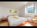 Appartamenti e camere Villa Bouganvillea - sea view & garden: A1 Deluxe (2+1), A2 Superior (2+1), A3 Comfort (2+1), A4 Premium (2+1), R1 Deluxe (2), R2 Comfort (2) Mlini - Riviera Dubrovnik  - Appartamento - A4 Premium (2+1): la camera da letto